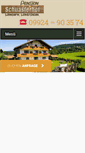 Mobile Screenshot of pension-schuasterhof.de